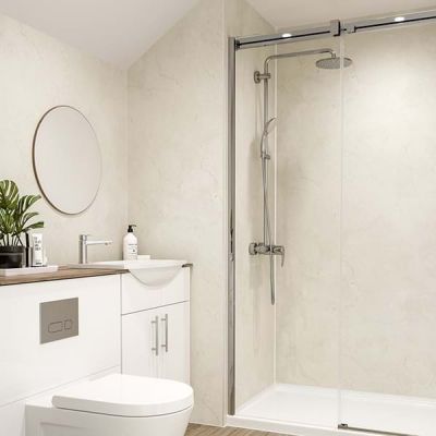 Marfil Cream Bathroom Wall Panel