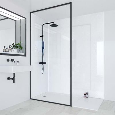 White Blizzard Wall Panel