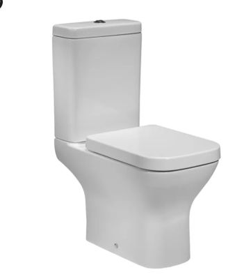 Tavistock Structure Open Back Close Coupled Toilet