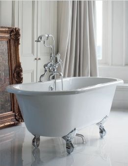 Burlington Windsor 1700 x 750 Bath with traditional feet