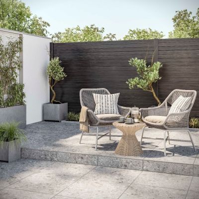 Grey Matt Porcelain Floor Tiles 600x600x20mm