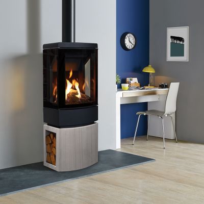 Loft Gas with Log Store